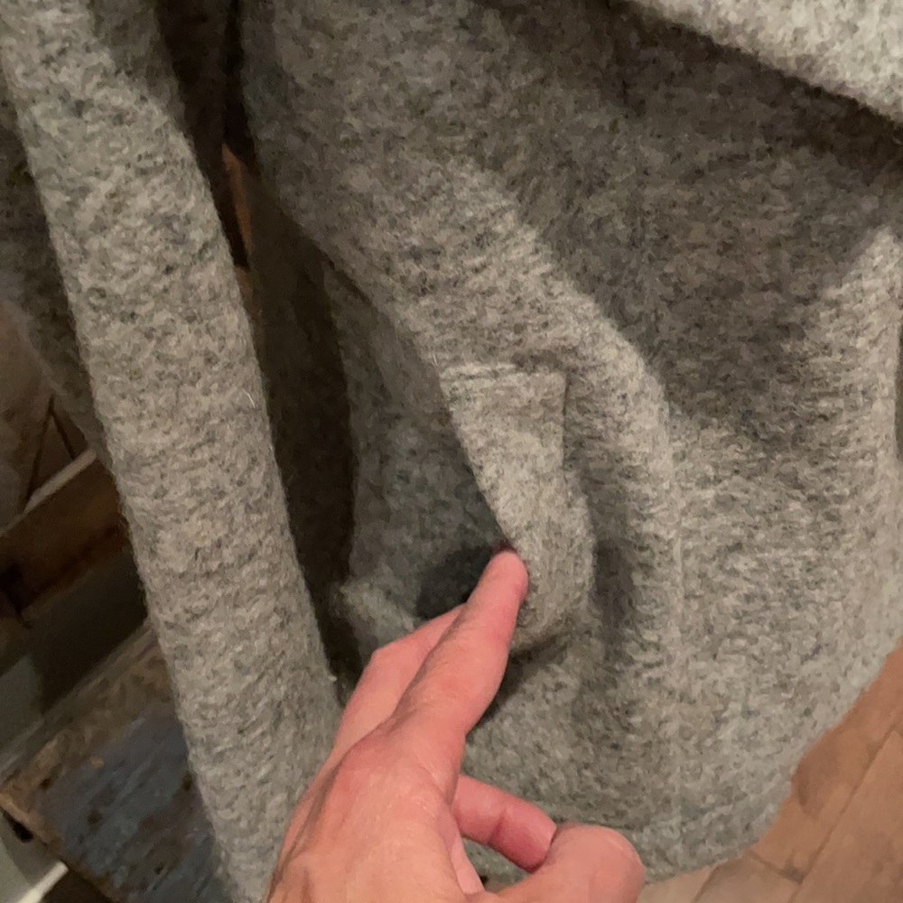Marisa and Maria of Italy Knit Wool Moto jacket - Picture 4 of 6